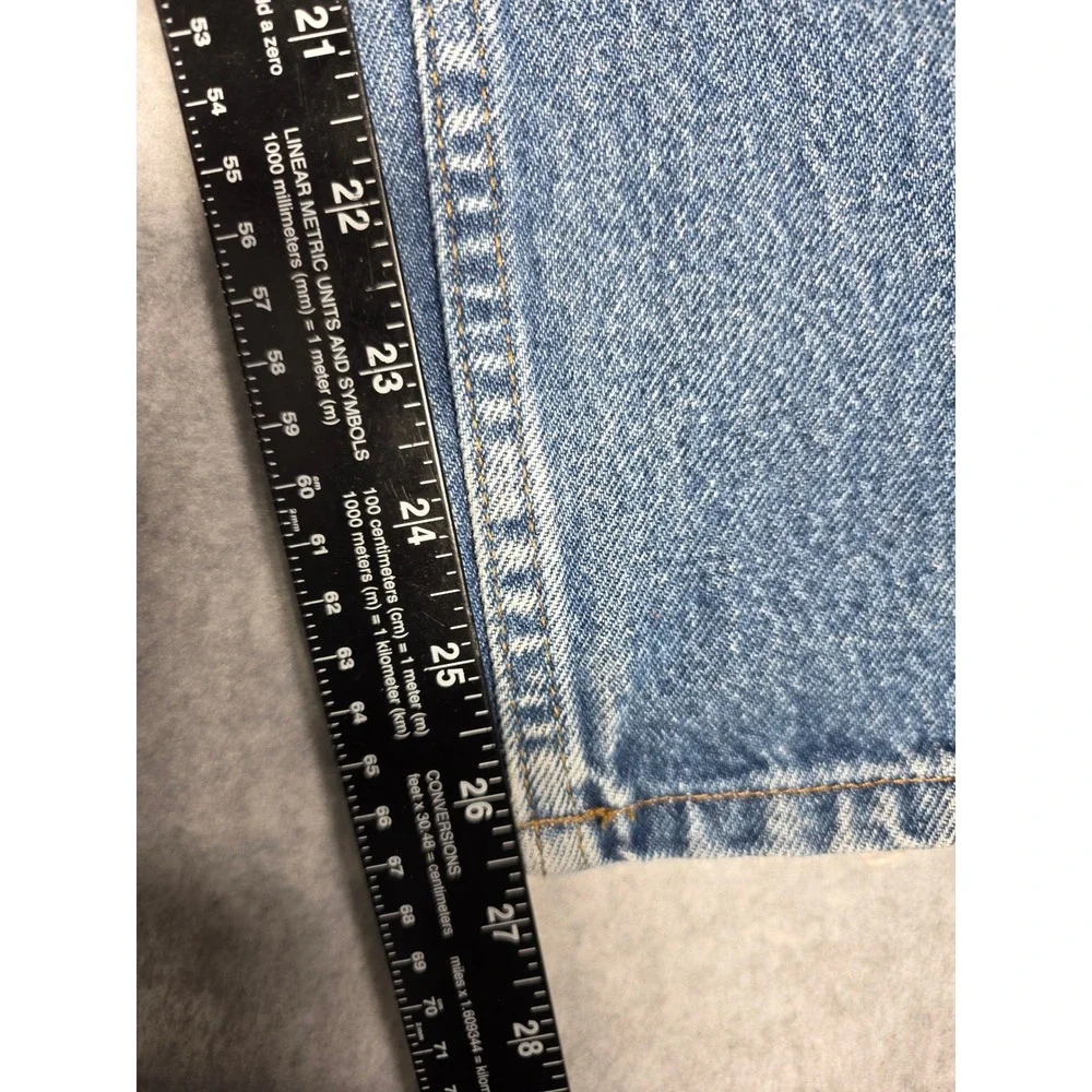 L.L.Bean Classic Fit Jeans Mens 35X29 Blue Medium Wash 100% Cotton Denim